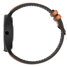 Load image into Gallery viewer, Noise NoiseFit Endure Smartwatch with Gun Metal Black Dial - Tan Brown