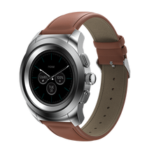 Load image into Gallery viewer, NoiseFit Fusion Hybrid Smart Watch with Leather Strap (Classic Black)
