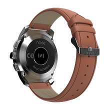 Load image into Gallery viewer, NoiseFit Fusion Hybrid Smart Watch with Leather Strap (Classic Black)
