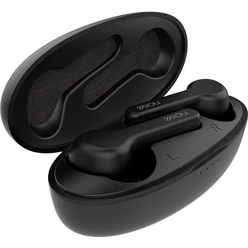 Noise Shots X-Buds True Wireless Earbuds with Stylish Design - Matte Black