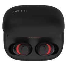 Load image into Gallery viewer, Noise Shots X5 CHARGE Truly Wireless Bluetooth Earbuds Earphones with Charging Case - Hot Black
