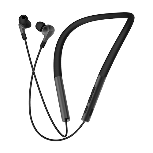 Noise Tune Flex Neckband Bluetooth Headset with Mic - Space Grey