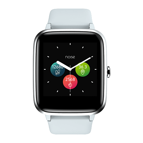 Noise ColorFit Pro 2 Full Touch Control Smart Watch Mist Grey