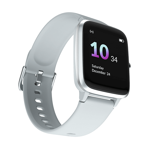 Noise ColorFit Pro 2 Full Touch Control Smart Watch Mist Grey