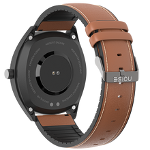 Load image into Gallery viewer, Noise NoiseFit Endure Smartwatch with Gun Metal Black Dial - Tan Brown
