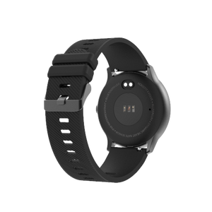 Noise NoiseFit Evolve Full Touch Control Smart Watch with AMOLED Display - Slate Black - StepSetGo-Exclusive