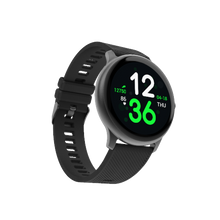 Load image into Gallery viewer, Noise NoiseFit Evolve Full Touch Control Smart Watch with AMOLED Display - Slate Black - StepSetGo-Exclusive

